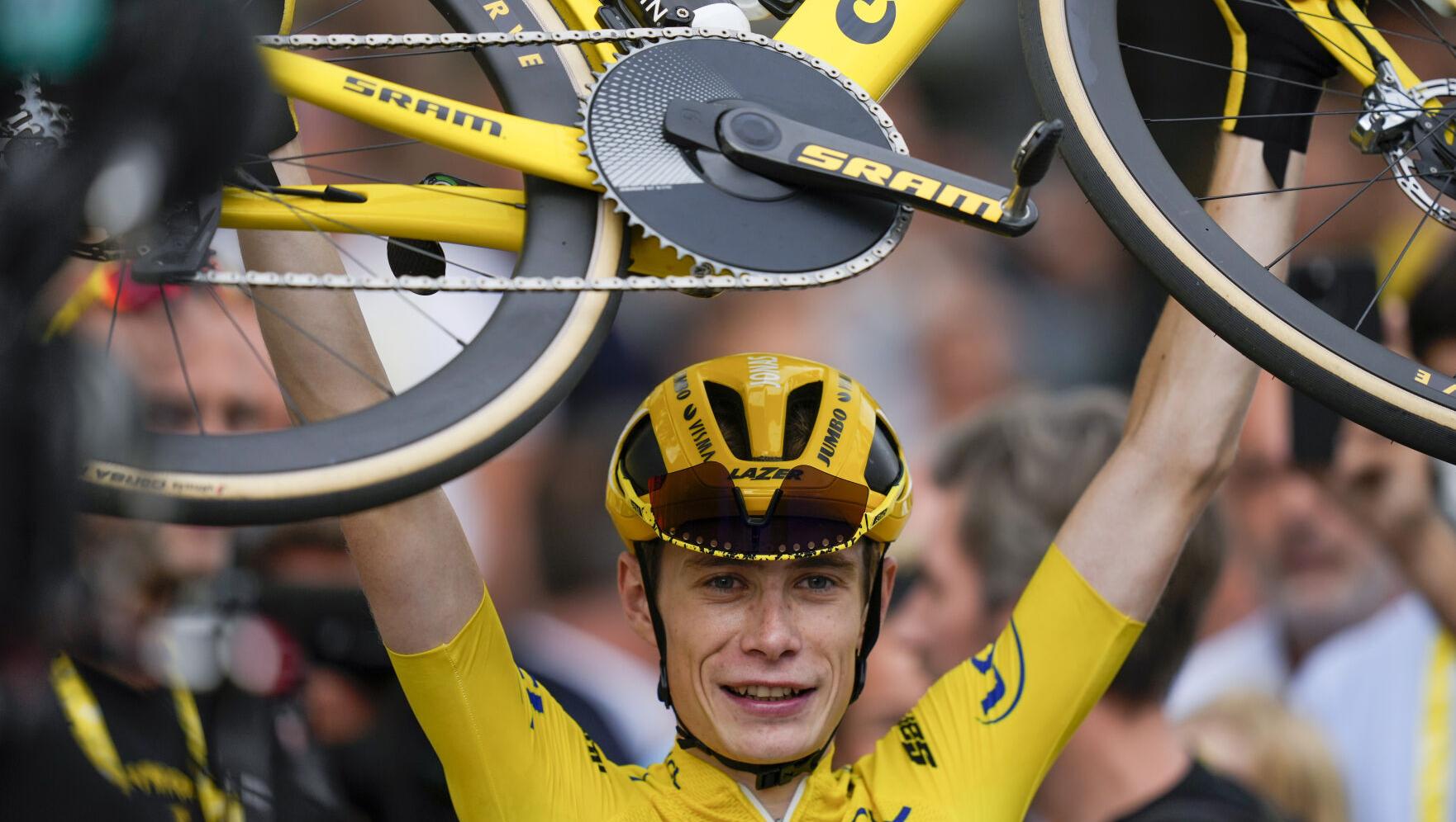 Danish rider Jonas Vingegaard wins the Tour de France for 2nd straight year